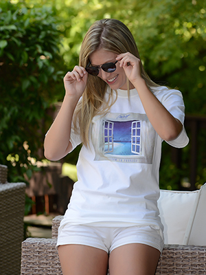 Window To Paradise T shirt