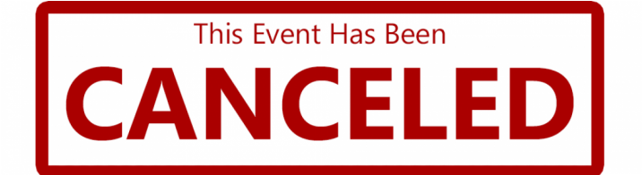 Event cancelled
