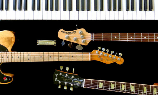 Peter Morgan instruments collage